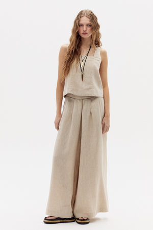 Sabi Linen Pants - Natural