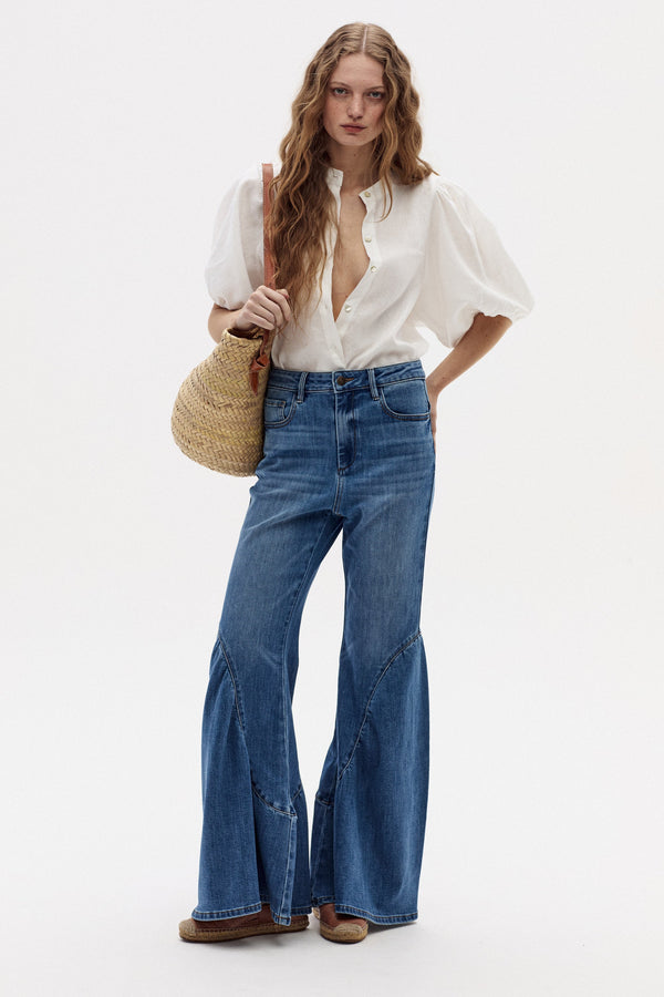 Gypsy Denim Pants - Washed Indigo