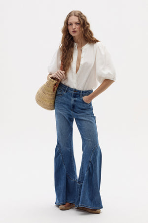 Gypsy Denim Pants - Washed Indigo