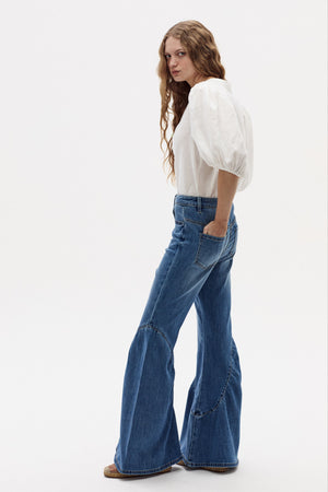 Gypsy Denim Pants - Washed Indigo