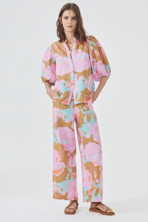 Ocean Linen Pants - Aquarela