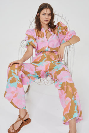 Ocean Linen Pants - Aquarela