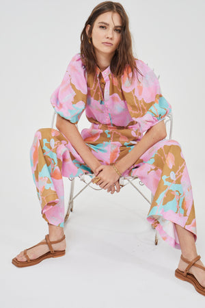 Ocean Linen Pants - Aquarela