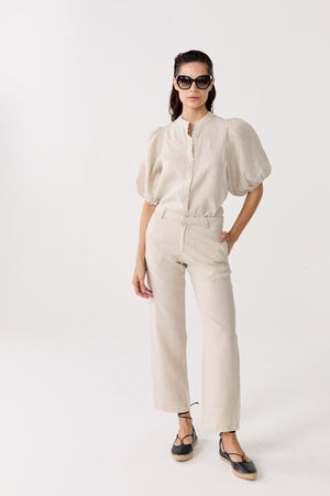 Astro Linen Pants - Natural