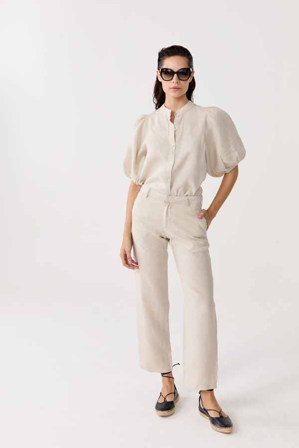 Astro Linen Pants - Natural