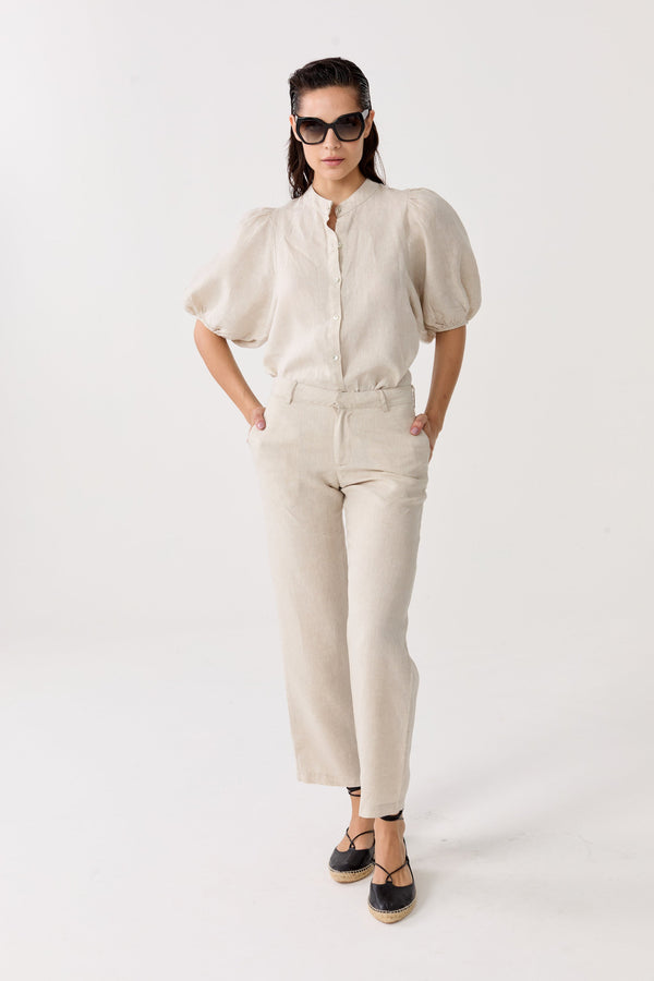 Astro Linen Pants - Natural
