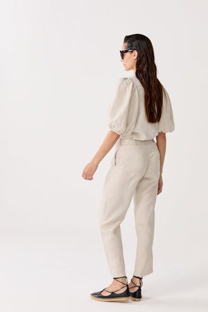 Astro Linen Pants - Natural