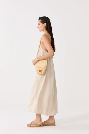 Sophie Linen Dress - Natural