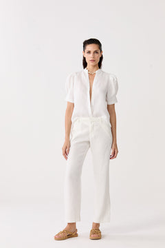 Astro Linen Pants - Off White