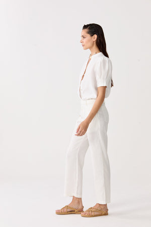 Astro Linen Pants - Off White