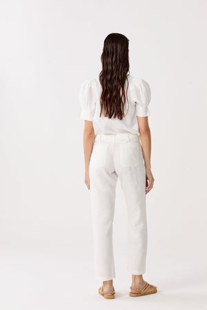 Astro Linen Pants - Off White