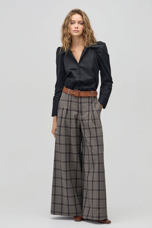 Lola Poplin Shirt - Black