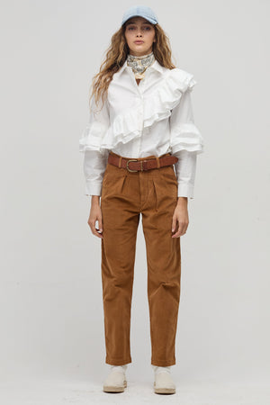 Mambo Poplin Shirt - White