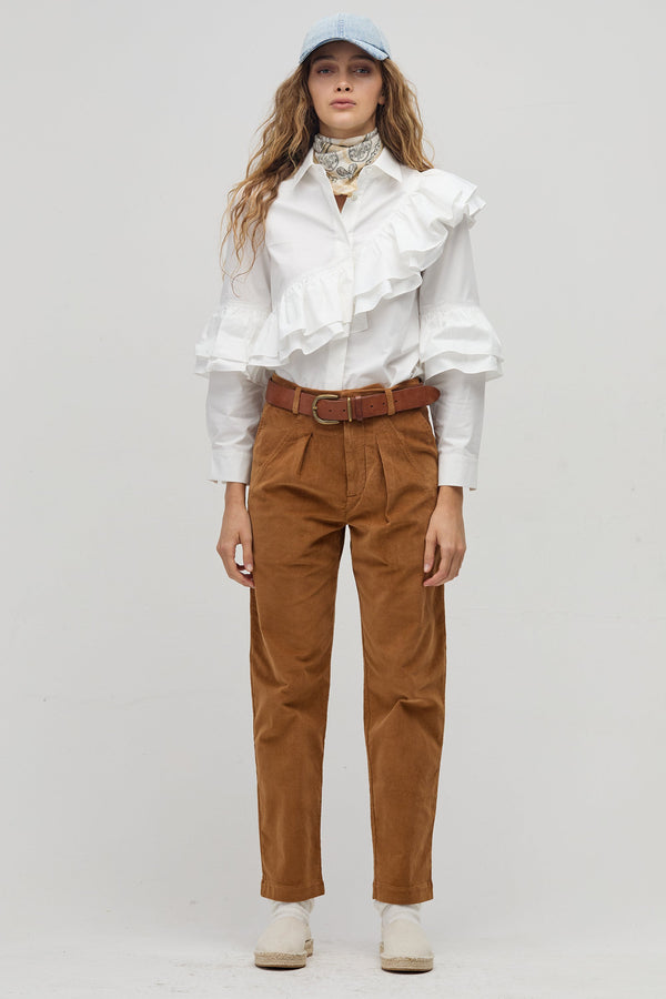 Mambo Poplin Shirt - White