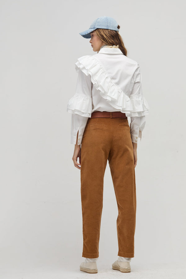 Mambo Poplin Shirt - White