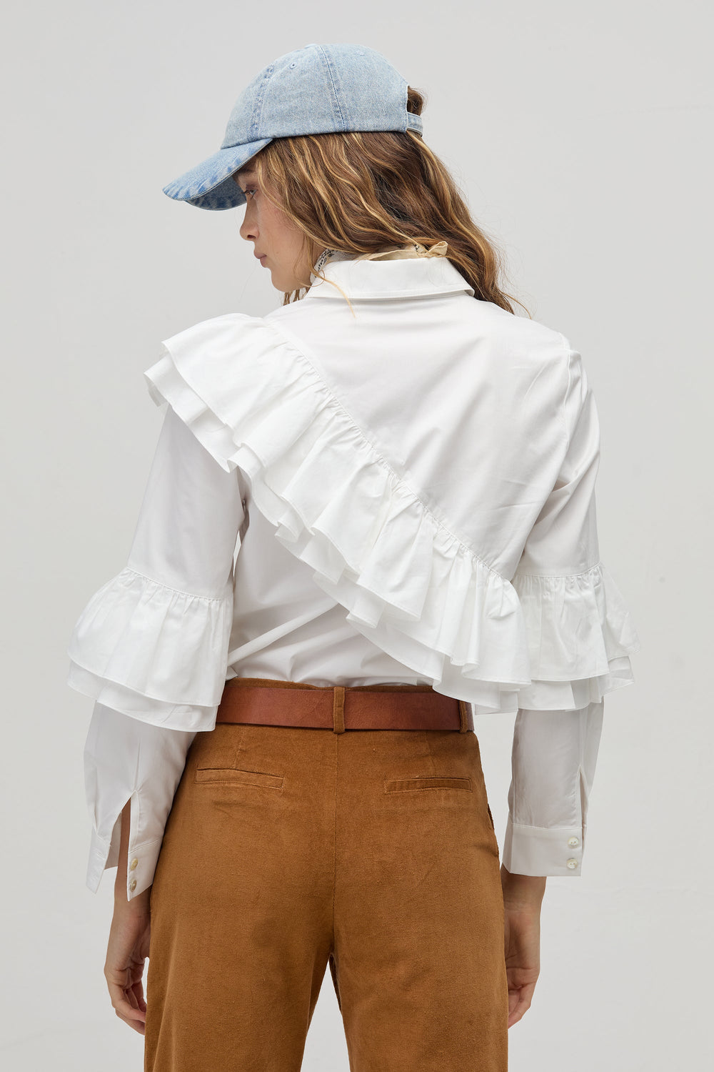 Mambo Poplin Shirt - White