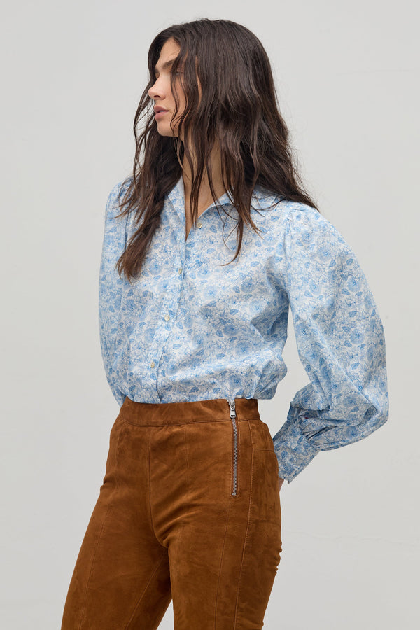 Tori Suede Pants - Tan