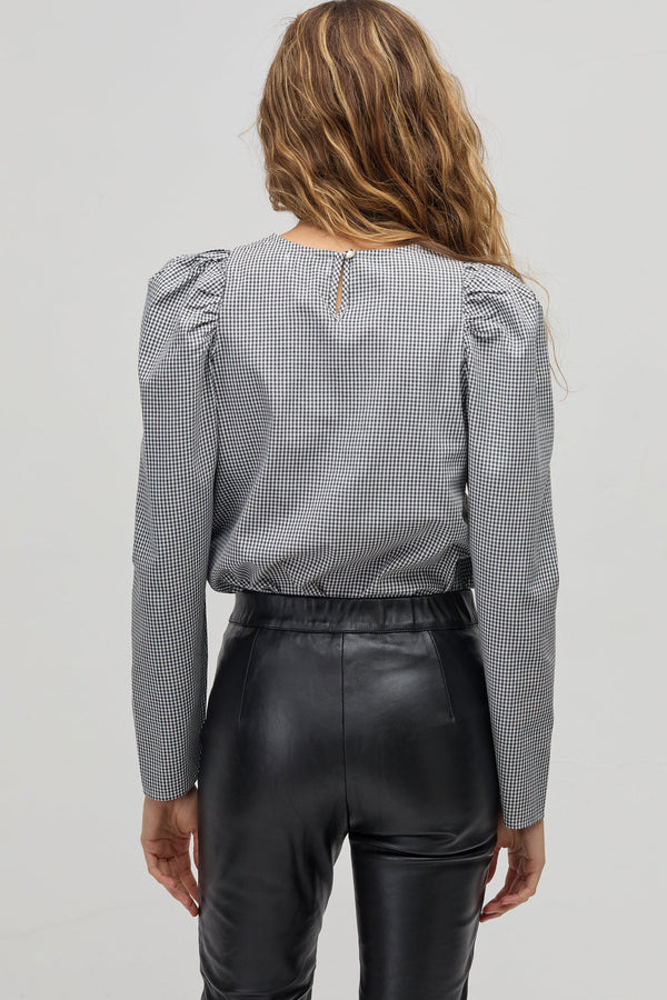 Tori Leather Pants - Black