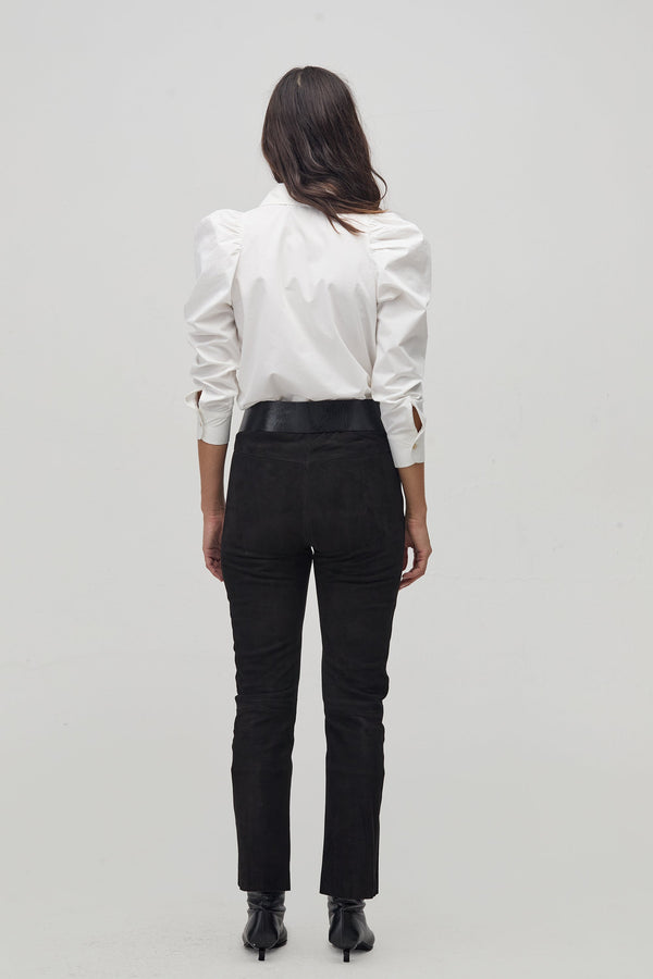Lola Poplin Shirt - White