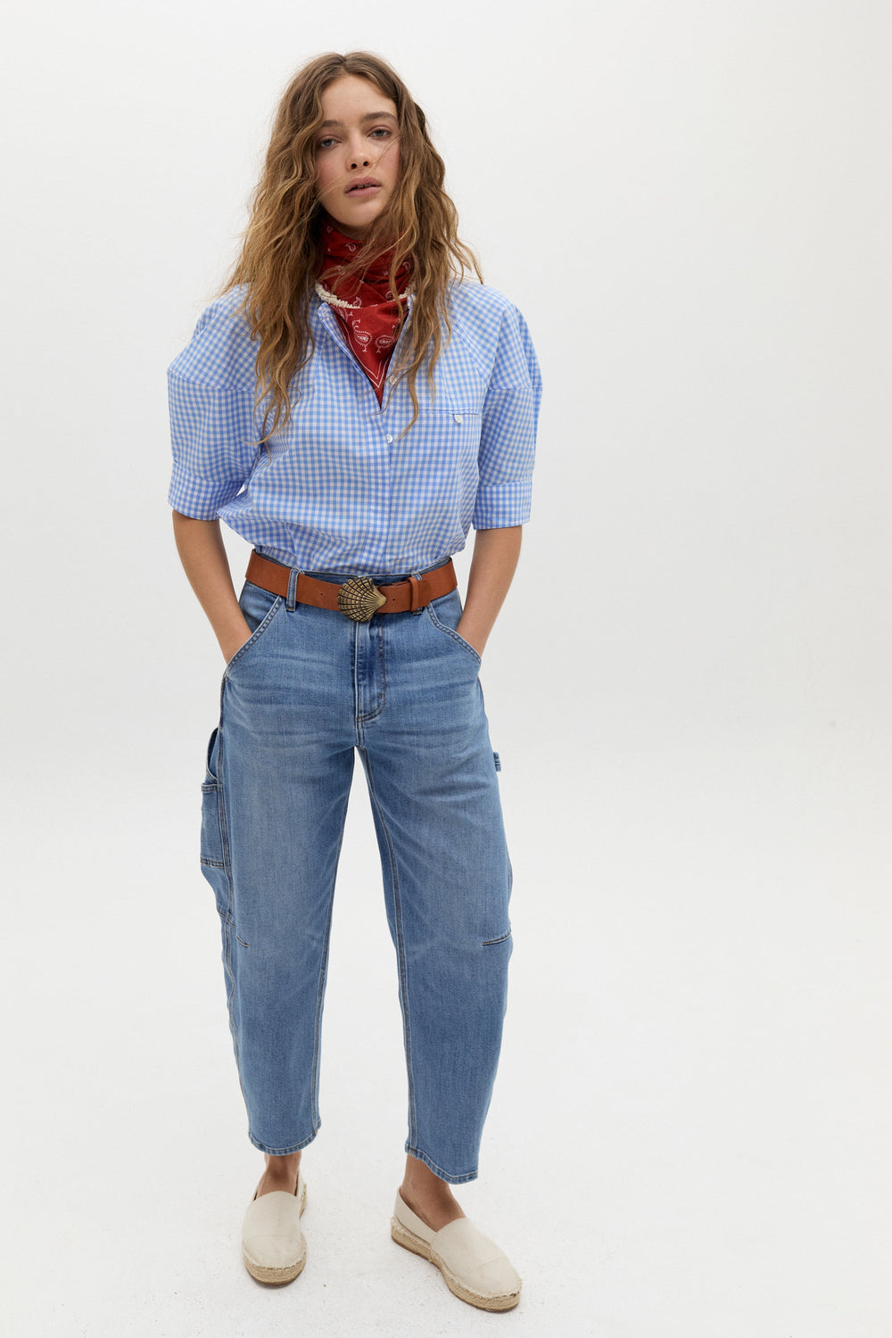 Ambar Denim Pants - Washed Indigo