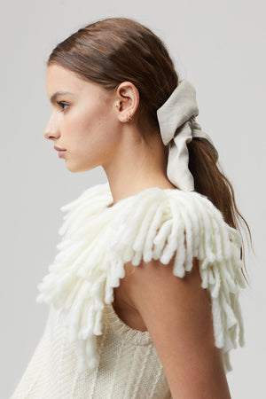 Lake Merino Wool Vest - Natural