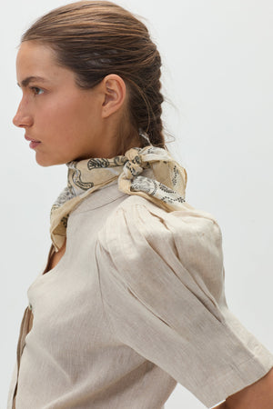 Athina Linen Shirt - Natural