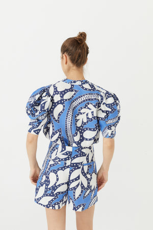 Frida Linen Short - Mykonos