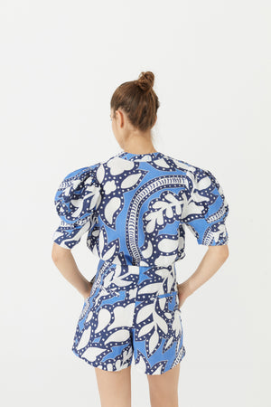 Frida Linen Shorts - Mykonos