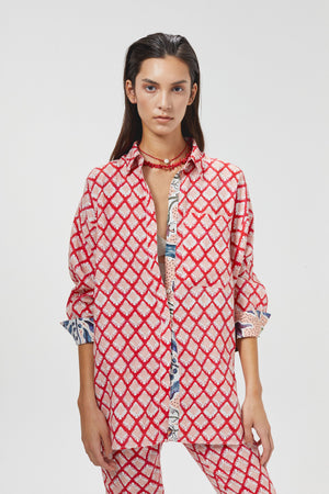 Island Linen Shirt - Tangier