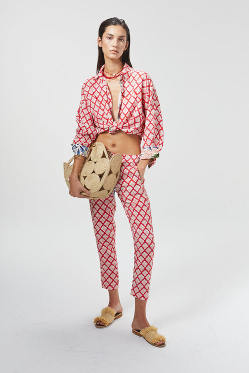 Lotus Linen Pants - Tangier