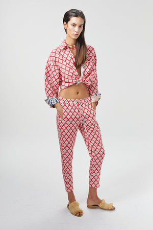 Lotus Linen Pants - Tangier