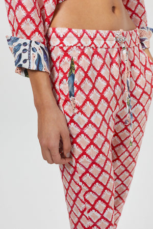 Lotus Linen Pants - Tangier