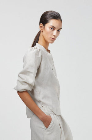 Meknes Linen Shirt - Natural