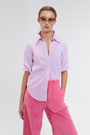 New Luna Corduroy Pants - Petunia Pink