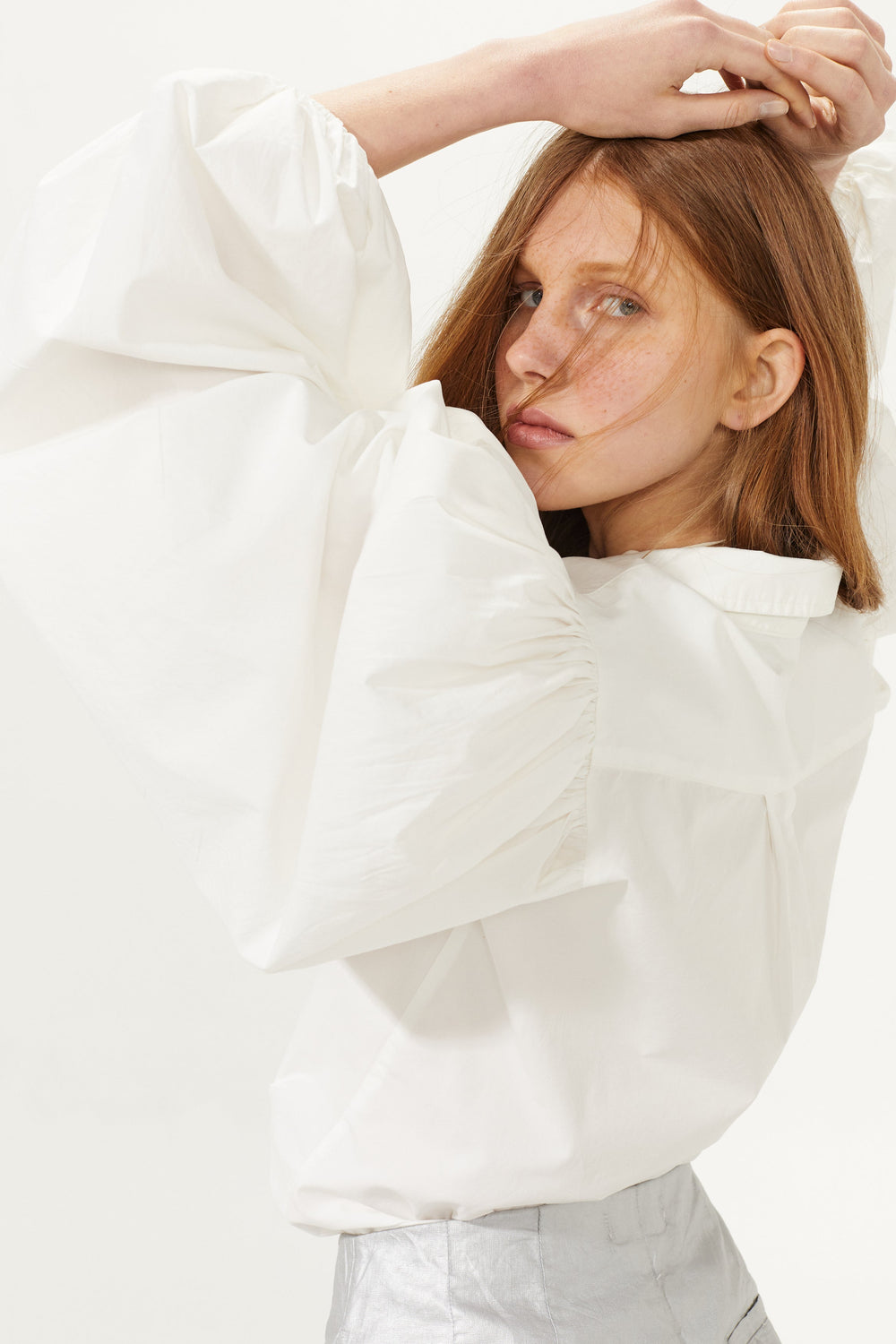 Samba Cotton Poplin Shirt - White