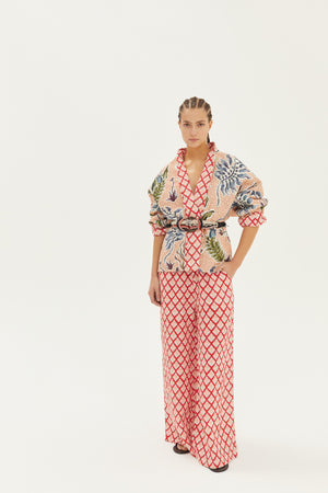 Cape Linen Pants - Tangier