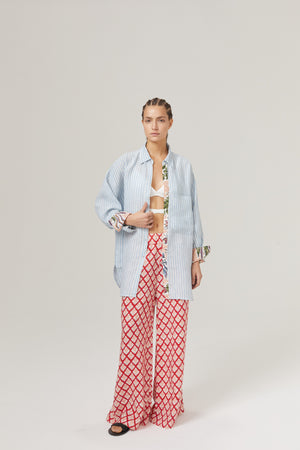 Cape Linen Pants - Tangier