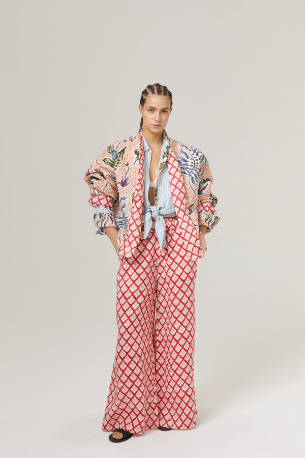 Cape Linen Pants - Tangier