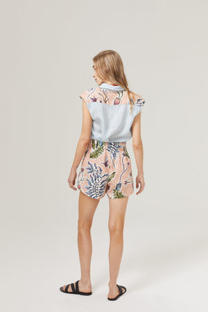 Moon Linen Shorts - Marrakech