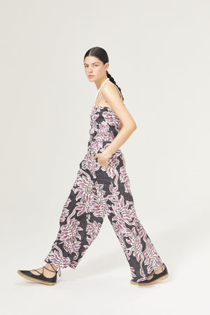 Culotte Linen Pants - Lavender Sky