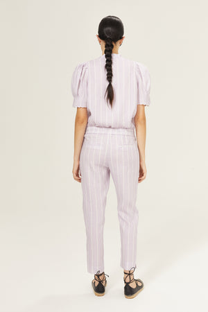 Lotus Linen Pants - Lilac Love