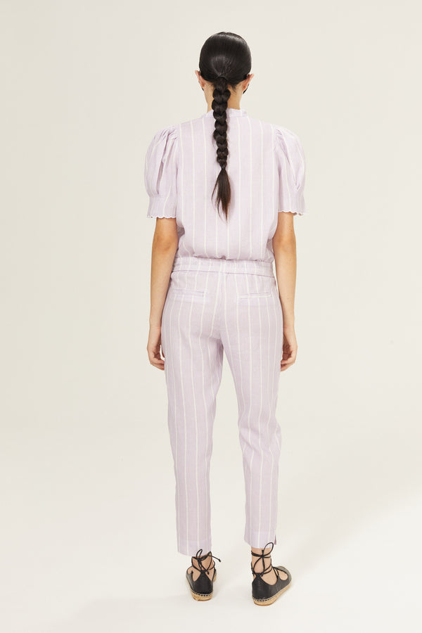 Lotus Linen Pants - Lilac Love
