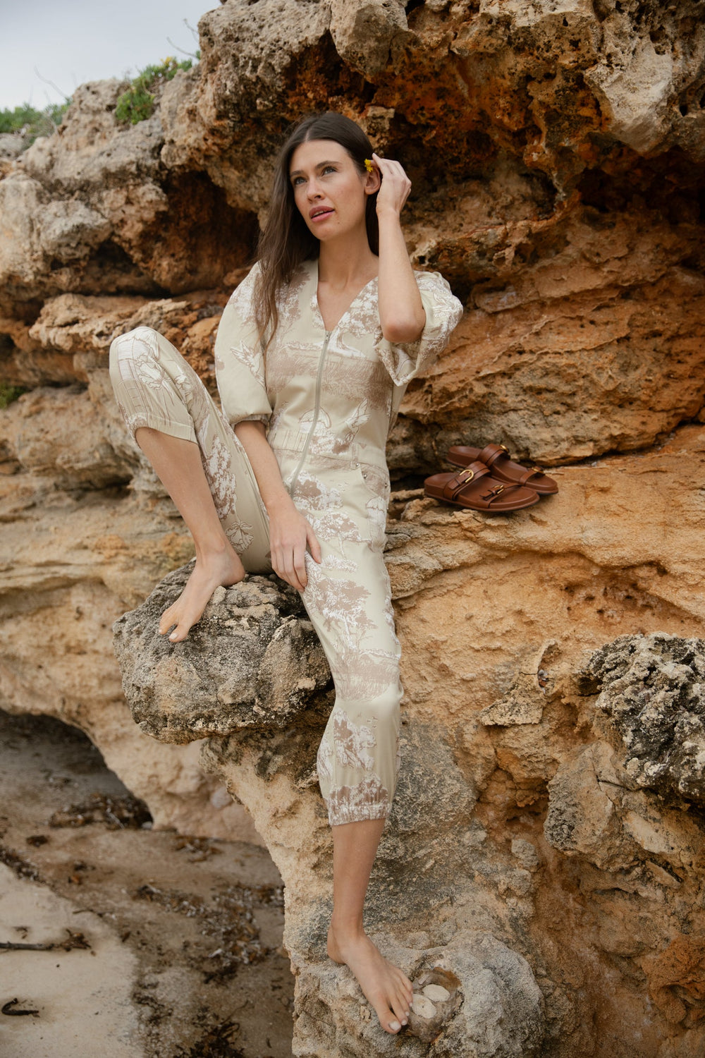 Jumpsuit Thailand Beige