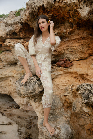 Jumpsuit Thailand Beige
