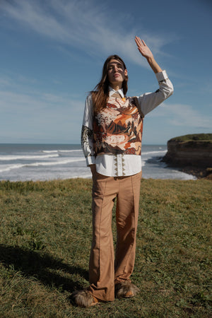 Pant Wild Side Landscape Camel