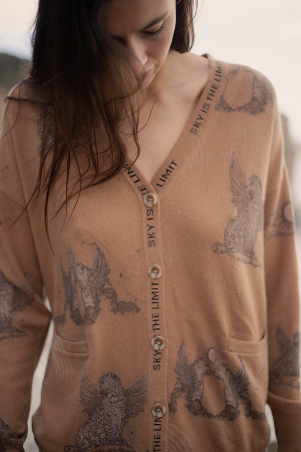 Cardigan Astrology Almond