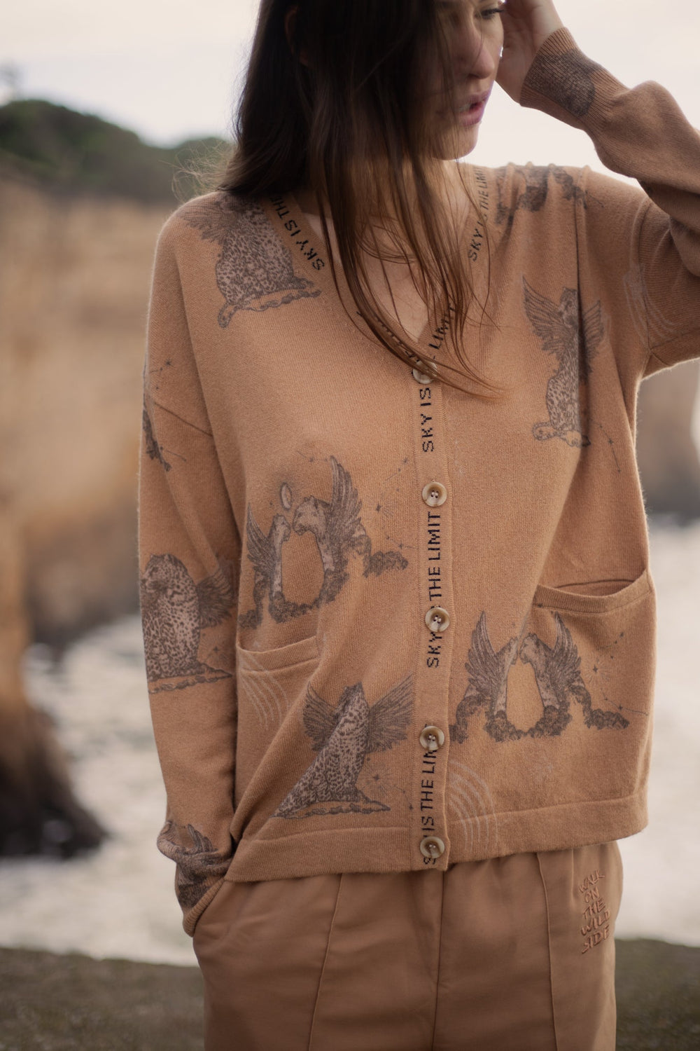 Cardigan Astrology Almond