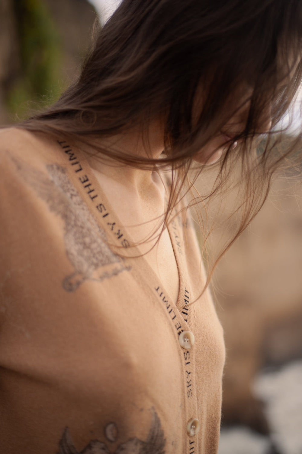 Cardigan Astrology Almond