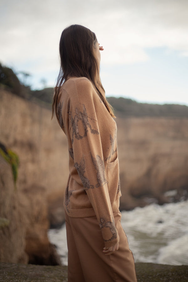 Cardigan Astrology Almond