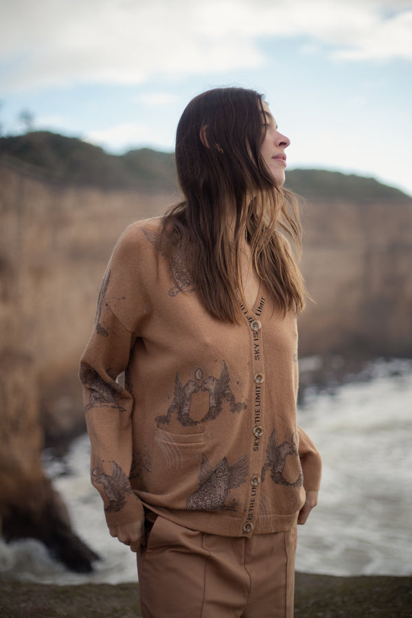 Cardigan Astrology Almond